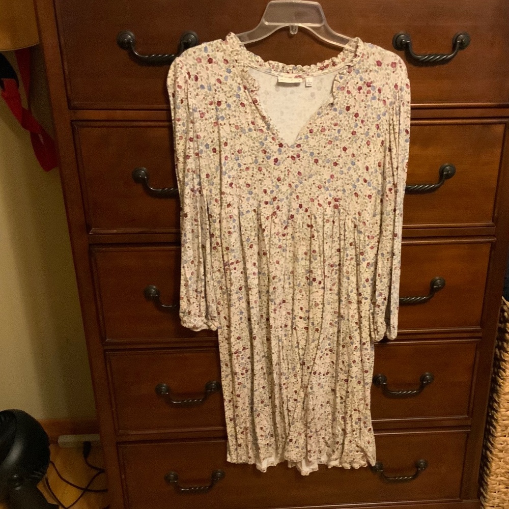 Wonderly 3/4 Sleeve Julianna Crepe Dress Women L